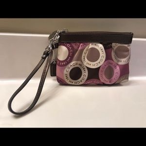 Coach wristlet